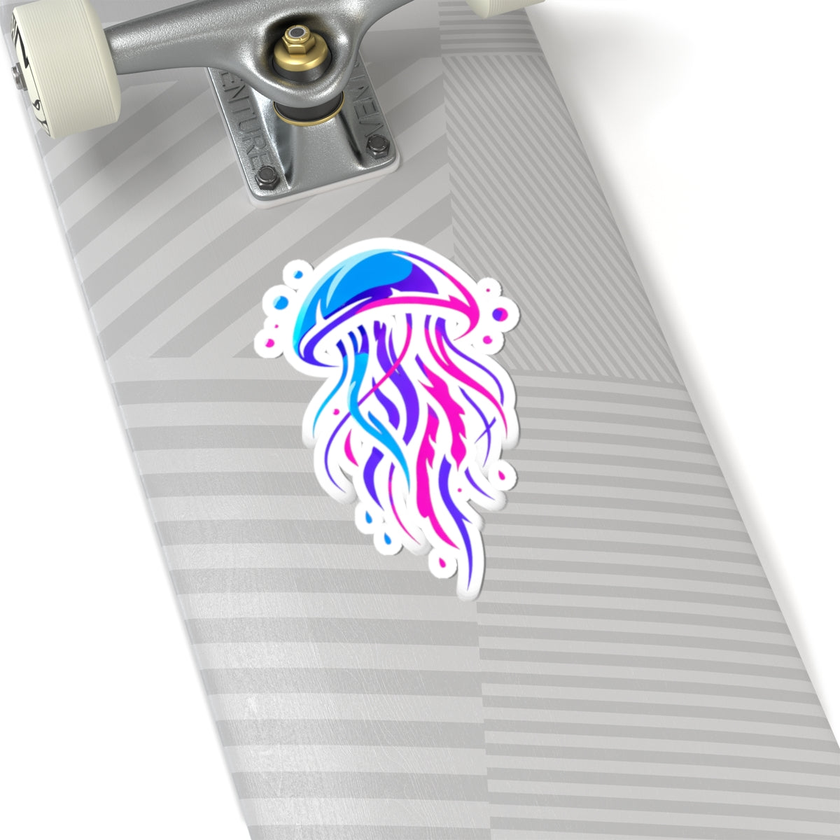 Neon Jellyfish (Kiss-Cut Sticker)