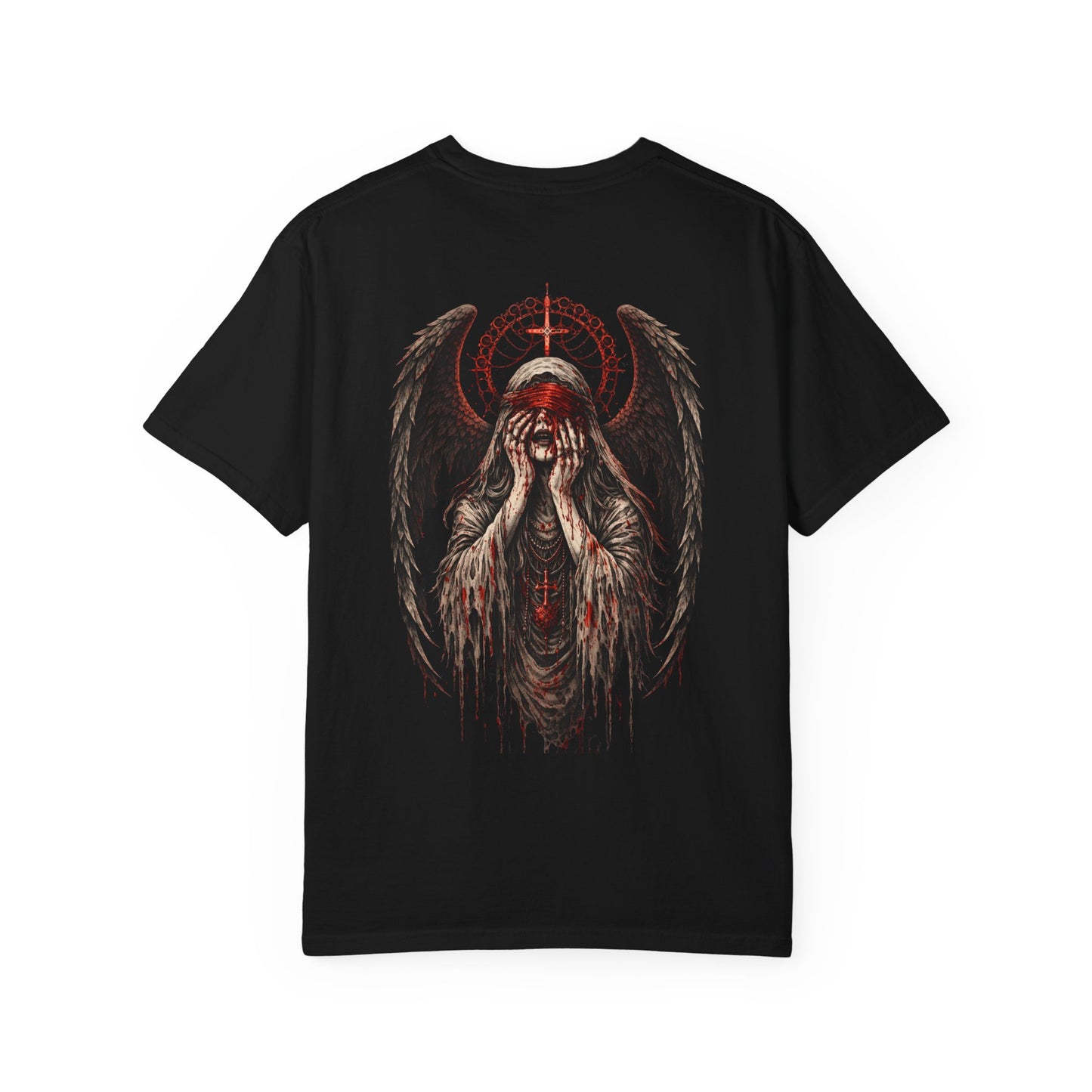 Bleeding Angel (Unisex T-Shirt - Back Print)