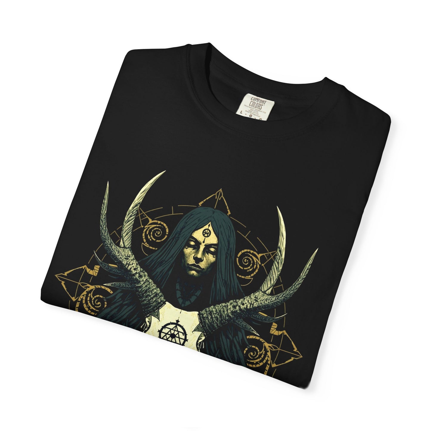 Occult Goat Skull (Unisex T-Shirt)